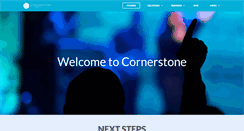 Desktop Screenshot of cornerstoneweb.org
